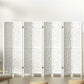 8 Panel Room Divider Screen 325x170cm - White