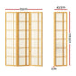 3 Panel Room Divider Screen 132x179cm - Natural