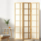 3 Panel Room Divider Screen 132x179cm - Natural