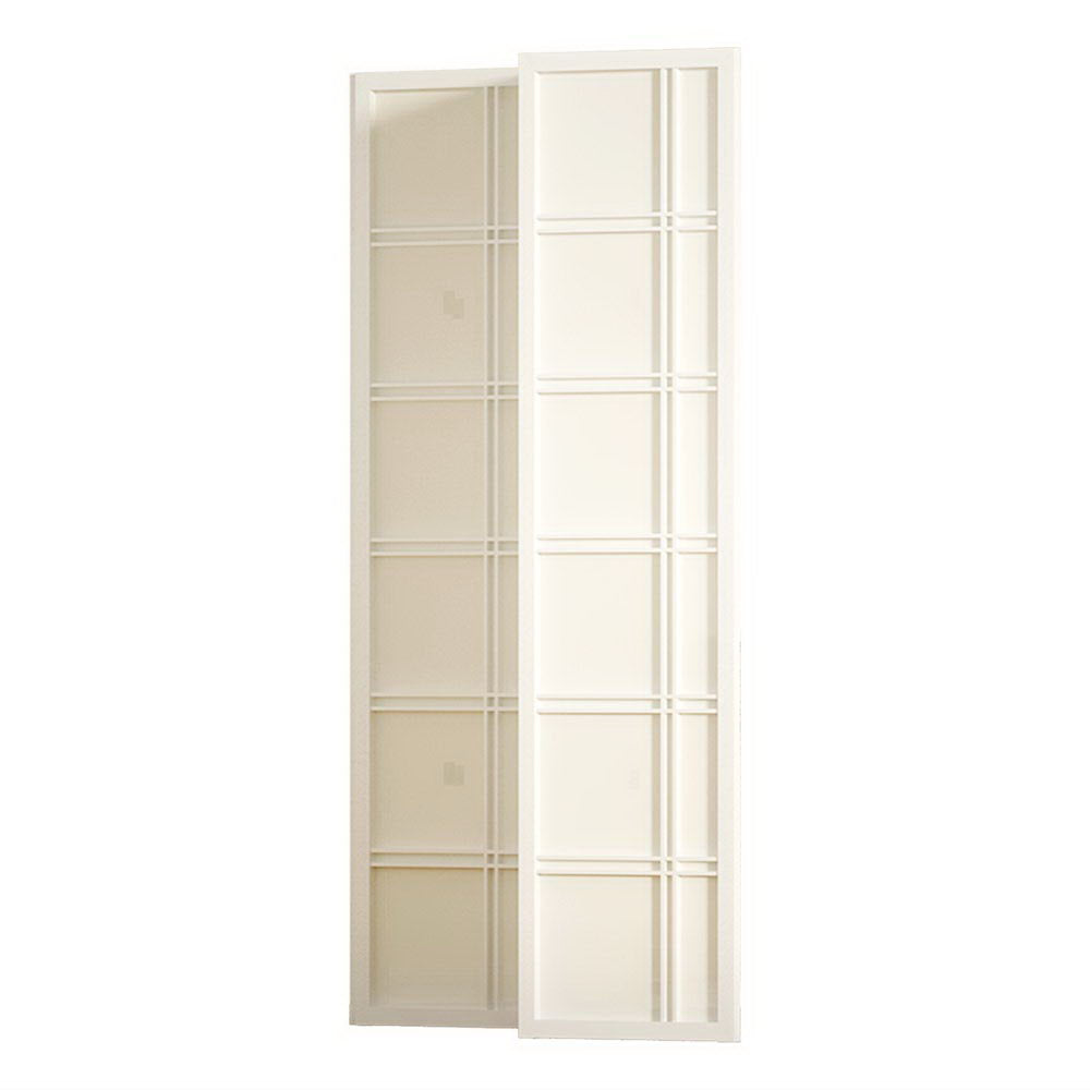 4 Panel Room Divider Screen 176x179cm - White