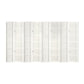 8 Panel Room Divider Screen 353x179cm - White