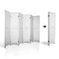 6 Panel Room Divider Screen 245x170cm - White