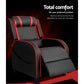 Kamira Recliner Chair Gaming Racing Armchair Lounge Chair Leather - Black
