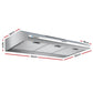 Fixed Range Hood Rangehood Stainless Steel Kitchen Canopy 90cm 900mm