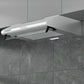 600mm Range Hood 60cm Rangehood Kitchen Canopy LED Light Stainless Steel