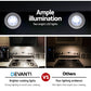 Devanti 900mm Range Hood 90cm Rangehood Glass Black