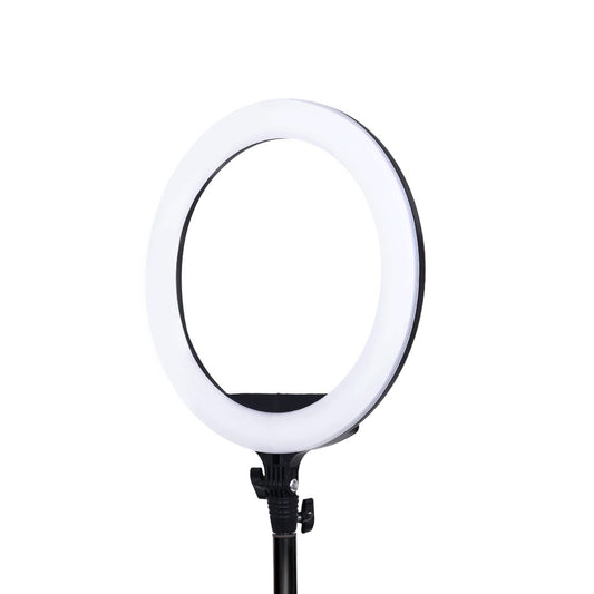 14" LED Ring Light 5600K 3000LM Dimmable Stand MakeUp Studio Video