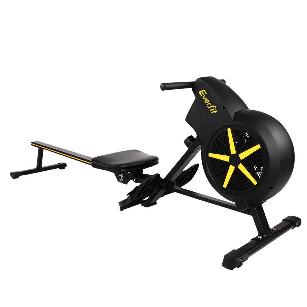 Rowing Machine Air Rower Exercise Fitness Gym Home Cardio