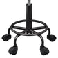 Salon Stool Round Swivel Chairs Black