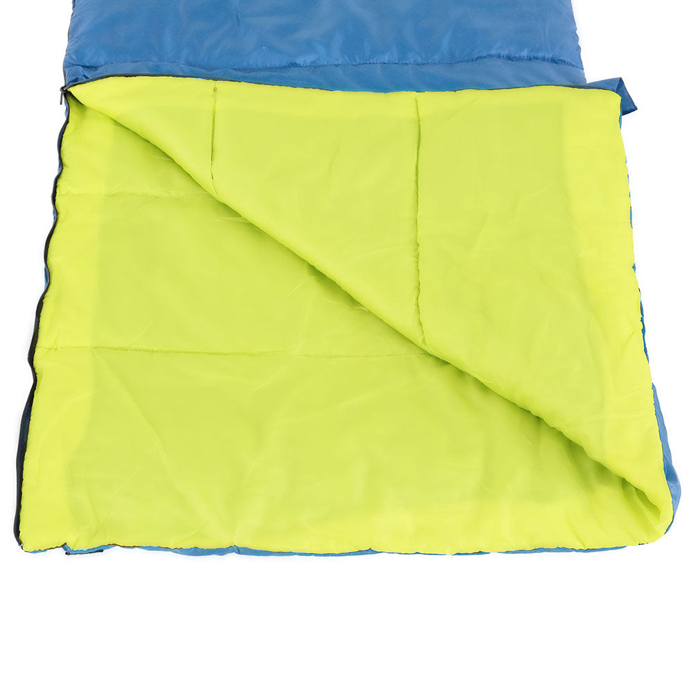 Sleeping Bag Double Bags Thermal Camping Hiking Tent - Grey
