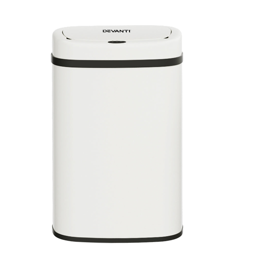 50L Sensor Bin Motion Rubbish Automatic - White