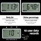 Bathroom Scales Digital Body Fat Scale 180kg Electronic Monitor Tracker