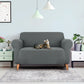 Sofa Cover Elastic Stretchable Couch Covers Grey 2 Seater