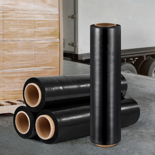 400mx50cm Stretch Film 4Pcs Shrink Wrap Rolls Package Material Home Warehouse