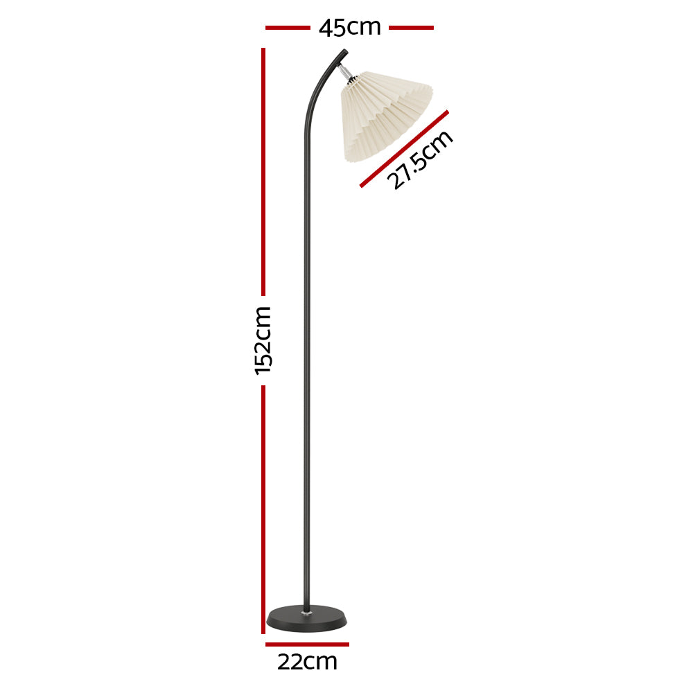 Floor Lamp LED Light Stand Modern Home Living Room Office Reading White