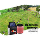 Electric Fence Energiser 5km Solar Power Charger Set + 2000m Tape