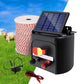 3km Solar Electric Fence Energiser Charger with 500M Tape and 25pcs Insulators