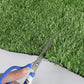 40sqm Artificial Grass 17mm Lawn Flooring Outdoor Synthetic Turf Plastic Plant Lawn - Olive Green