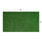 10sqm Artificial Grass 17mm Lawn Flooring Outdoor Synthetic Turf Plastic Plant Lawn - Green