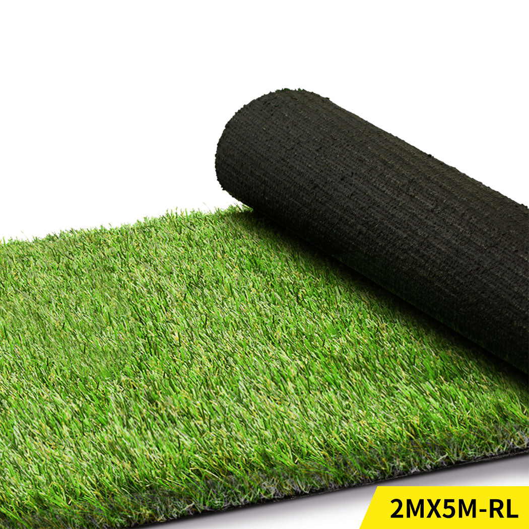 10sqm Artificial Grass 35mm Fake Grass Lawn Flooring Outdoor Synthetic Turf Plant Lawn - 4-Colour Green