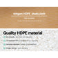 Instahut 50% Shade Cloth 3.66x10m Shade cloth Sail Heavy Duty Beige