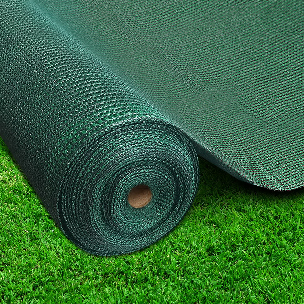 90% Sun Shade Cloth Shade Cloth Sail Roll Mesh 3.66x10m 195gsm Green