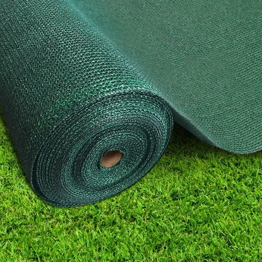 90% Sun Shade Cloth Shade Cloth Sail Roll Mesh 3.66x20m 195gsm Green