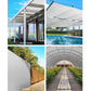 Instahut 90% Shade Cloth 3.66x30m Shade cloth Wide Heavy Duty White