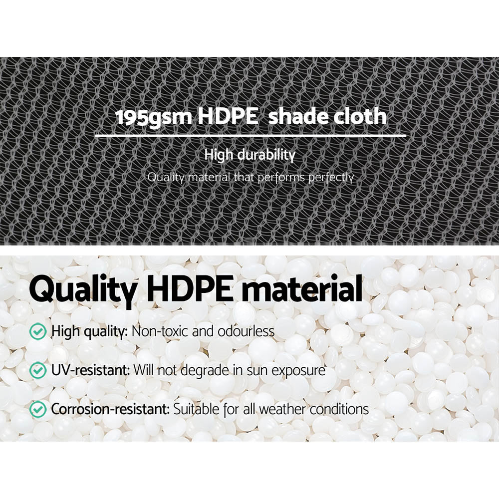 Shade Cloth Shade Cloth 90%UV Sun Sail Garden Mesh Roll Outdoor 3.66x30m