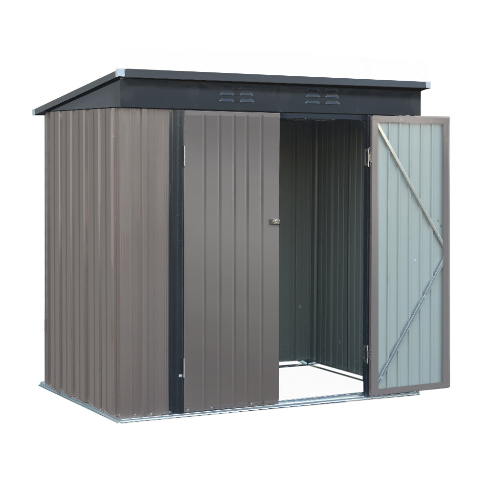 Garden Shed Sheds Outdoor Storage 1.95x1.31M Steel Workshop House Tool