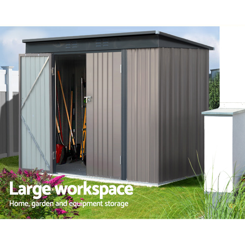 Garden Shed Sheds Outdoor Storage 2.31x1.31M Tool Workshop Shelter