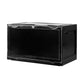 Premium Sneaker Display Case Shoe Storage Box Clear Plastic Magnetic Stackable Black