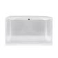 Premium Sneaker Display Case Shoe Storage Box Clear Plastic Magnetic Stackable White