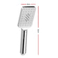 Handheld Shower Head 3.1'' High Pressure 3 Spray Modes Square - Chrome