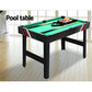 4ft 4-In-1 Soccer Table Tennis Ice Hockey Pool Game Football Foosball Kids Adult