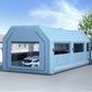 Inflatable Spray Booth 8.5x4.8M Car Paint Tent Filter System 2 Blowers