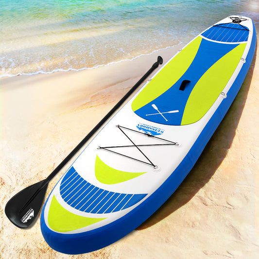 Stand Up Paddle Board 11ft Inflatable SUP Surfboard Paddleboard Kayak Surf - Yellow