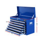 10-Drawer Tool Box Chest Cabinet Garage Storage Toolbox Blue