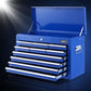 10-Drawer Tool Box Chest Cabinet Garage Storage Toolbox Blue