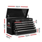 9 Drawer Mechanic Tool Box Cabinet Storage - Black