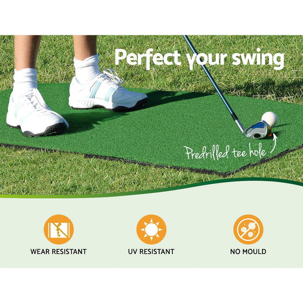 3M Golf Practice Net And Training Mat Set Driving Target Green