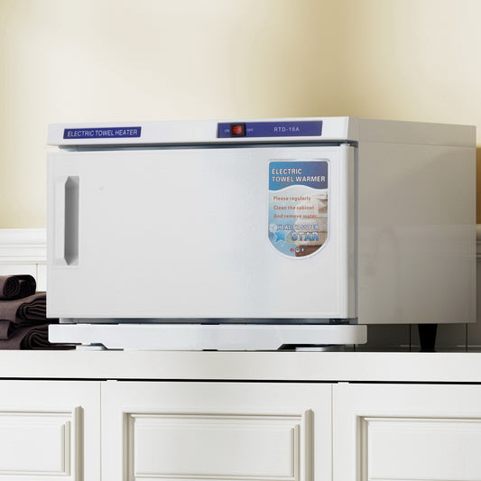 16L Towel Warmer UV Sterilizer Heater Cabinet - White