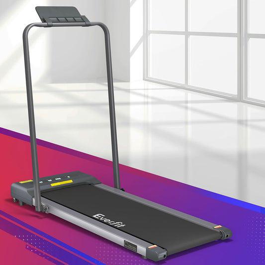 Treadmill Electric Walking Pad Under Desk Home Gym Fitness 380mm Grey