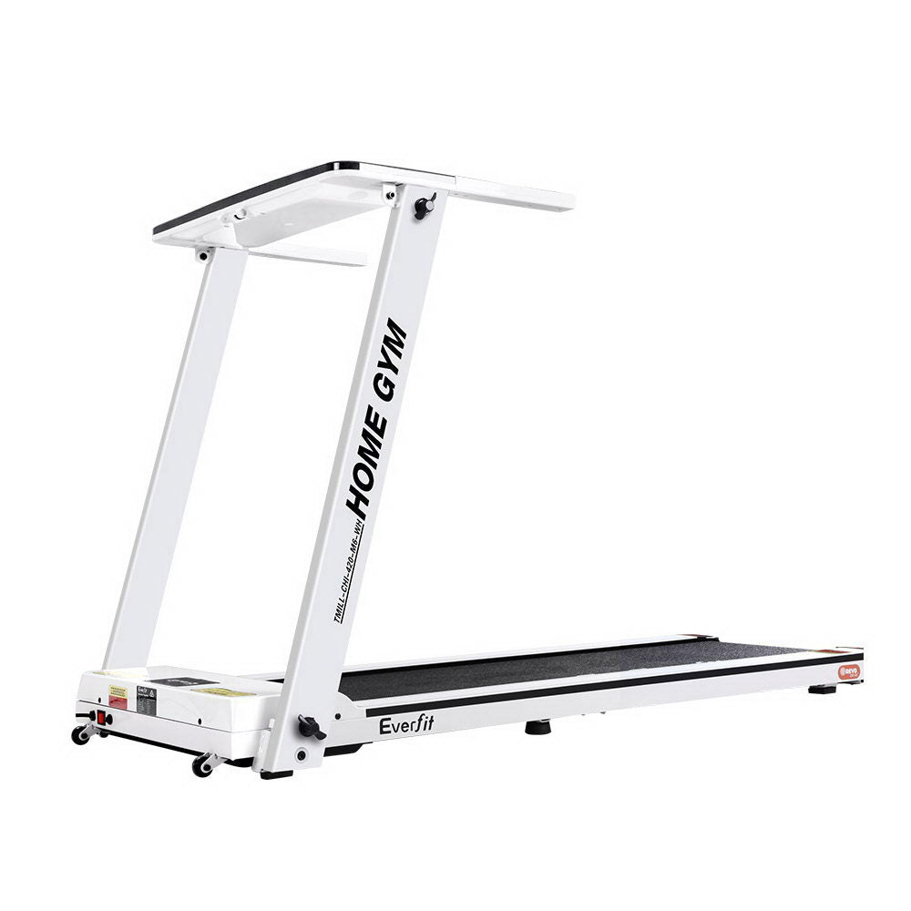 Treadmill Electric Home Gym Fitness Exercise Fully Foldable 420mm - White