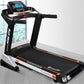 Electric Treadmill 48cm Incline Running Home Gym Fitness Machine Black & White