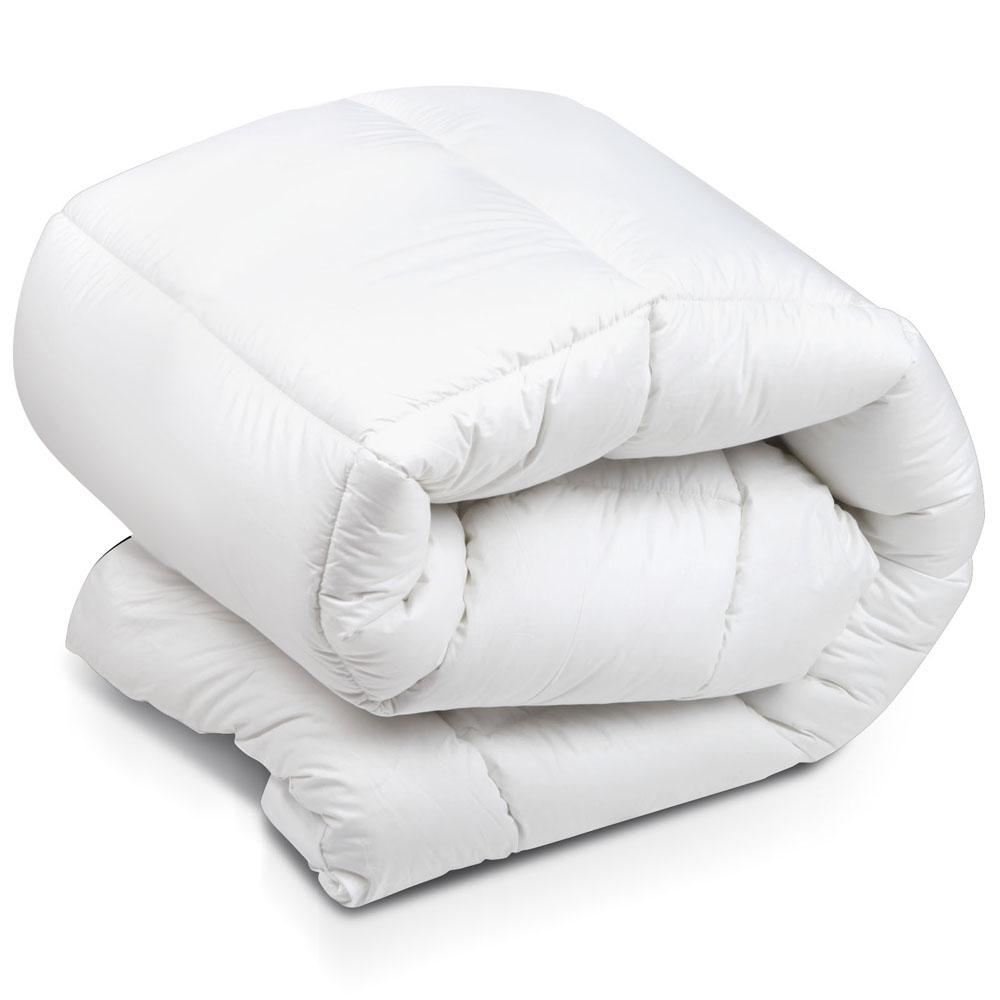 SINGLE Mattress Topper Pillowtop Bamboo - White