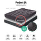 King Giselle Bedding Mattress Topper Pillowtop Bamboo Charcoal