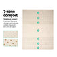 Double Giselle Bedding Latex Mattress Topper 5cm