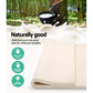 Double Giselle Bedding Latex Mattress Topper 5cm