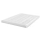 KING Mattress Topper Pillowtop - White